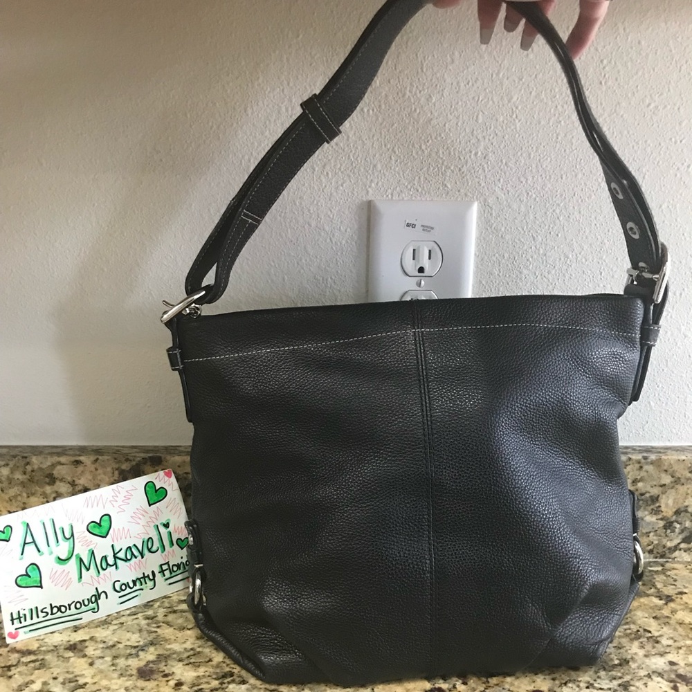 Coach Dark Chocolate Expresso East/West Bag